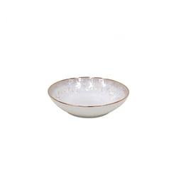 Blanc et doré