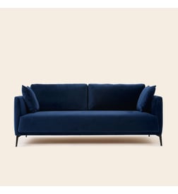 Velours bleu nuit