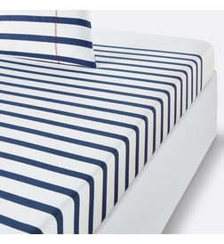 Blanc et bleu