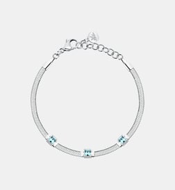 Argent et bleu clair