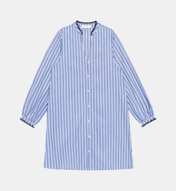 Écru et bleu