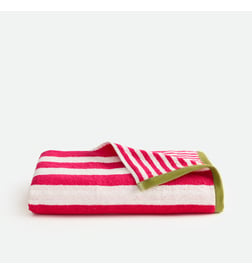 Framboise et blanc