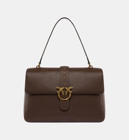 Marron châtain et or antique