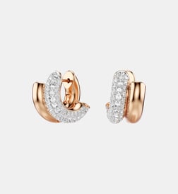 White rose gold tone plated