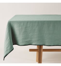 Vert de gris et feston noir