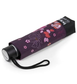 Fleurs aubergine