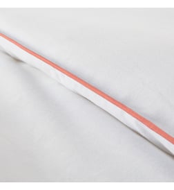 Blanc et orange