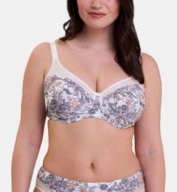 Imprimé paisley mûre et mandarine