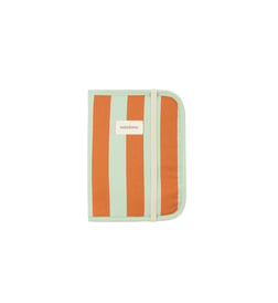 Green orange stripes