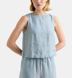 Écru et bleu