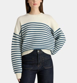 Écru et bleu