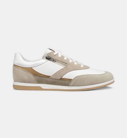 Beige et blanc