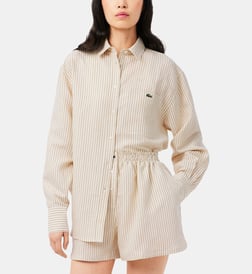 Beige et blanc