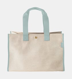 Beige et bleu