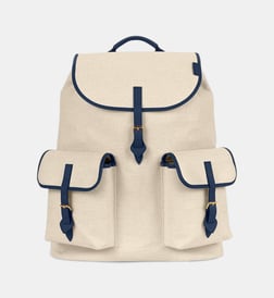 Beige et bleu