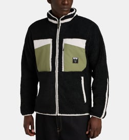 Noir et olive vert