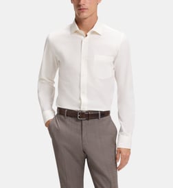 Open white