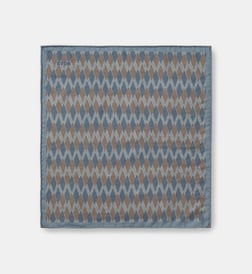 Bleu et marron