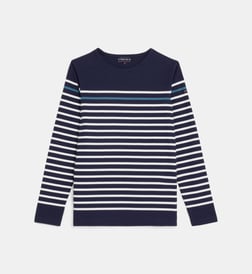 Bleu marine et écru
