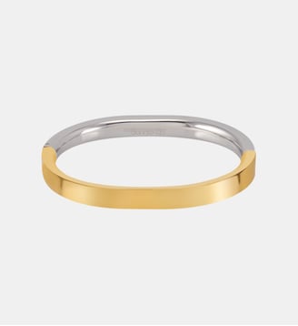 Bracelet jonc fermé - Bangle Up - Or light, rhodium, light gold et rhodium
