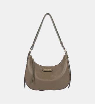 Sac hobo Dune en cuir - Lancaster - Kaki