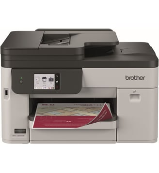 Imprimante jet d'encre MFCJ5010DWRE1 - Brother - Blanc
