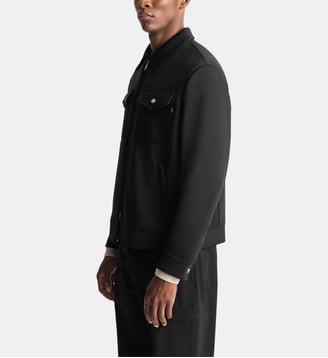 Veste roventir col chemise coupe regular - Fusalp - Noir