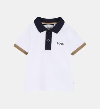 Polo manches courtes - BOSS Kidswear - Blanc