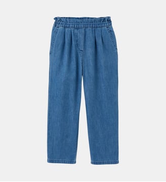Pantalon large  denim light - Cyrillus - Denim stone
