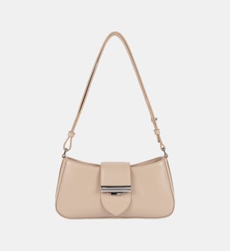 Sac à main Paris S en cuir - Lancaster - Beige foncé