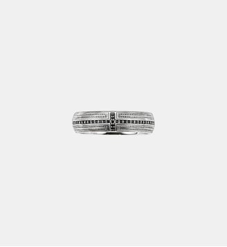 Bague ruban croix avec pavé - Thomas Sabo - Argent
