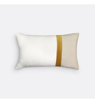 Housse de coussin rectangulaire - La Redoute Interieurs - Écru