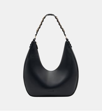 Sac hobo grand format avec chaîne - Liu Jo - Noir
