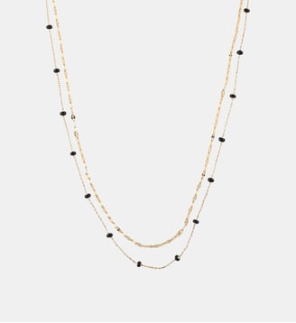Collier 2 rangs chaînes fines - Balaboosté - Noir
