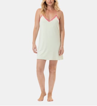 Nuisette en viscose PALOMA 903 - Lingerie Le Chat - Vert