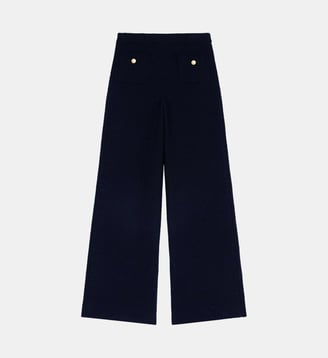 Pantalon en tweed Maje