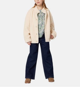 Jean évasé brut - Zadig&Voltaire Kids - Bleu denim
