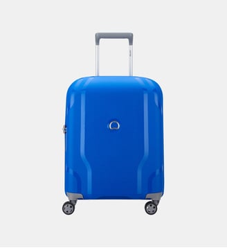 Valise rigide CLAVEL 4RR 55 cm - Delsey Paris - Bleu électrique