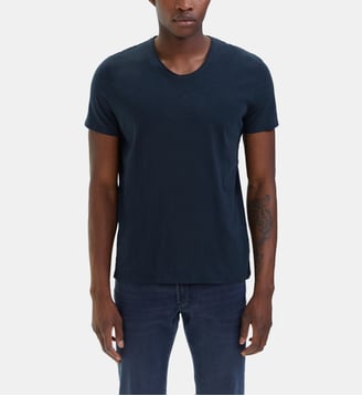 Tee-shirt col V L'Essentiel Ikks