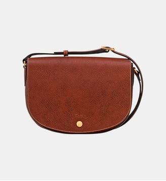 Sac bandoulière M - Épure - Longchamp - Brun