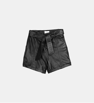 Short droit uni RACINE - La Petite Etoile - Noir