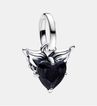 Mini Charm Pendant Cœur Ailé - Pandora - Argenté
