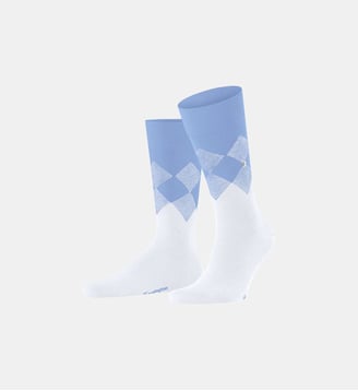 Chaussettes Hampstead Coton (biologique) Opaque - Burlington - Bleu clair