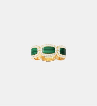 Bague Malachite - APM Monaco - Or jaune