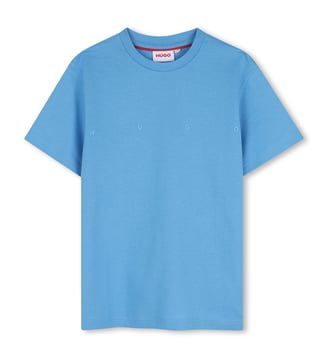 Tee-shirt manches courtes - Hugo Kids - Bleu