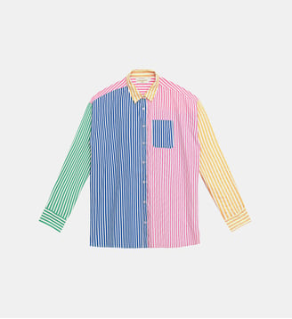 Chemise imprimé à rayures CORALINA - La Petite Etoile - Patch