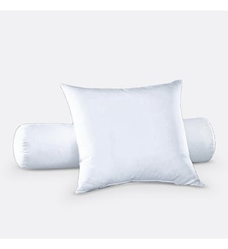 Traversin ferme 100% plume anti-acarien - La Redoute Interieurs - Blanc