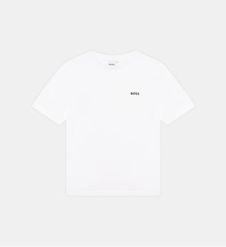 Tee-shirt à manches courtes - BOSS Kidswear - Blanc
