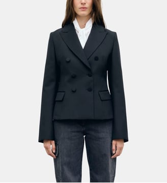 Veste croisée de smoking - JOE - Gerard Darel - Noir