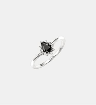 Bague Goutte noire en zirconium True Romance - Thomas Sabo - Argent